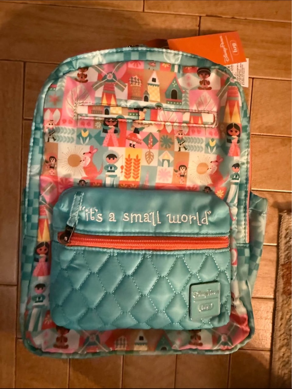 NWT Lug It’s a small world backpack